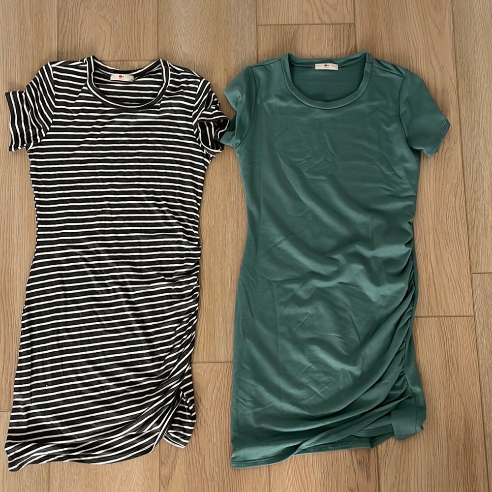2 Maternity Dresses - Medium